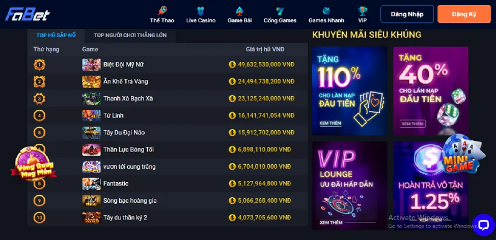 Thưởng giới thiệu bạn bè VN6